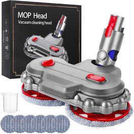 Насадка для миття підлоги Dyson V7/V8/V10/V11/V15, замінні частини, електричний мийник з баком, контейнер та 6 насадок