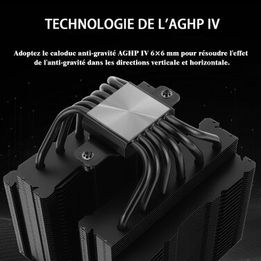 Thermalright Peerless Assassin 140 - Кулер для CPU з 6 тепловими трубками, чорний, для AM5/AM4 та Intel LGA 1700/1851/1150/1151/1200