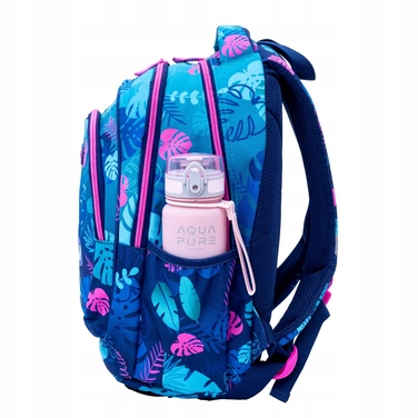 Багатофункціональний шкільний рюкзак AstraBag, синій багатоколірний, 20 л