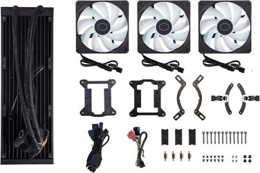 Система водяного охолодження Cooler Master Masterliquid 360L Core ARGB для процесора, MLW-D36M-A18PZ-R1 Core II 360