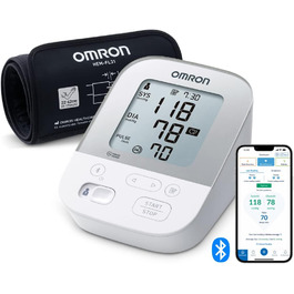 Тонометр OMRON X3 Comfort з Bluetooth - автоматичний, для дому, з Intelli Wrap манжетою, клінічно перевірений, підходить для діабетиків та вагітних, 22-42 см