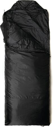Сумка-мішок Snugpak Jungle Bag, чорний спальний мішок з блискавкою зліва