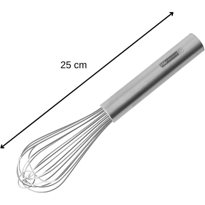 Віночок кухонний FMprofessional 21888, нержавіюча сталь, 35 см, сріблястий (робоча частина 25 см)