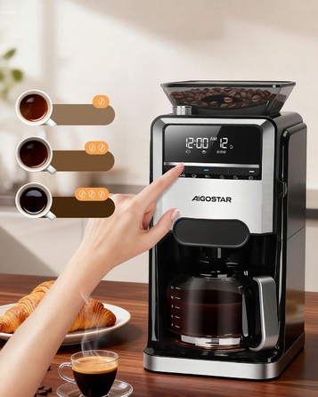 Капельна кавомашина Aigostar Savor B30203ACNZ, 1,5 л