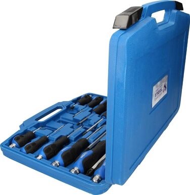 Набір ударних викруток BRILLIANT TOOLS BT034012, 12 шт, з ковпачком для ударів [KS TOOLS]