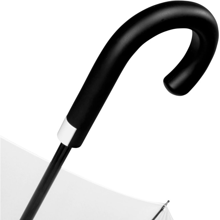 iX-brella Fiberglass Automatic Folding Umbrella with Raindrop Wetprint - Color Changing Umbrella (White)