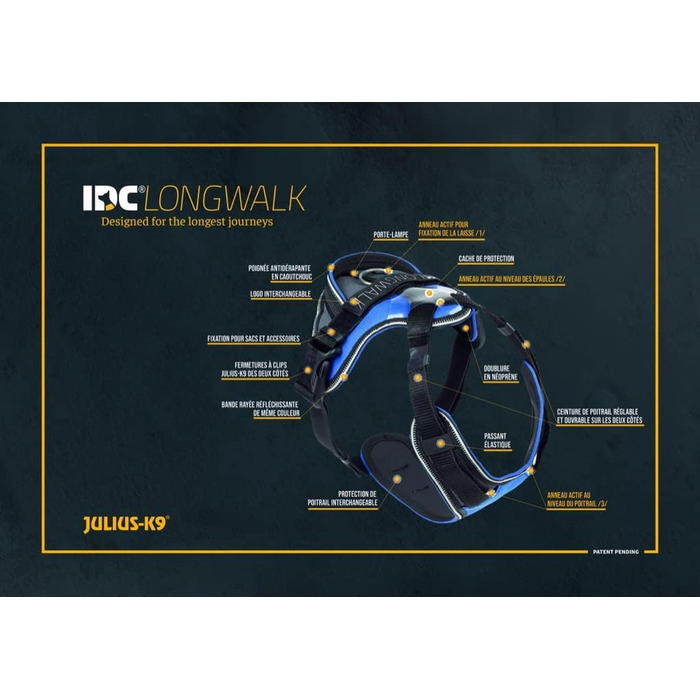 Миска для собак JUIUS K-9 IDC, рожево-сіра, розмір XS