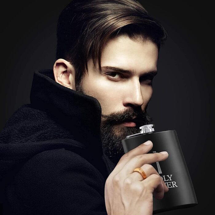 Набір фляг з нержавіючої сталі Wieat 8oz, гравіювання, подарункова коробка, для наречених/почетних гостей, фляга для чоловіків та жінок (з 1x воронкою, 2x стаканами)