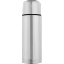 Термос Gräwe з нержавіючої сталі, 350 мл, срібний. Термокружка-термос з кришкою-чашкою, для подорожей, миється в посудомийній машині