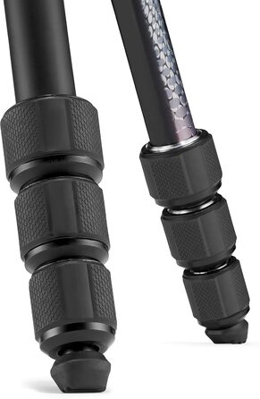 Штатив Manfrotto Element MII з алюмінію, чорний, 4 секції, BH - MKELMII4BK-BH