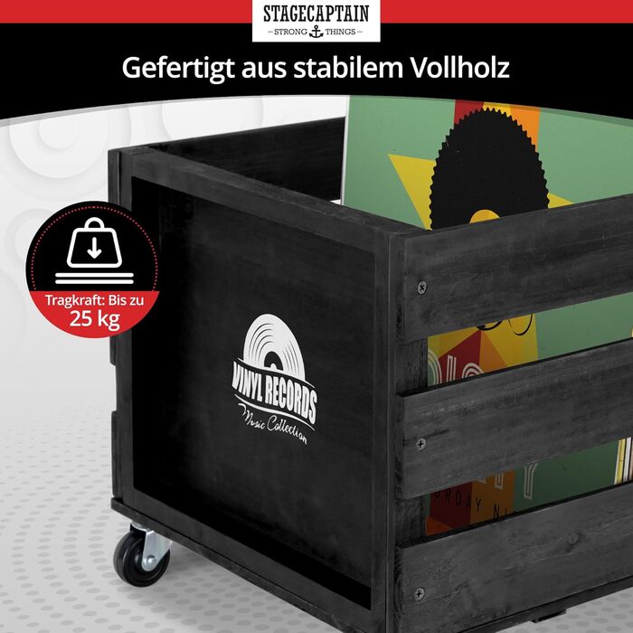 Stagecaptain SPK-100 BK Record Box 