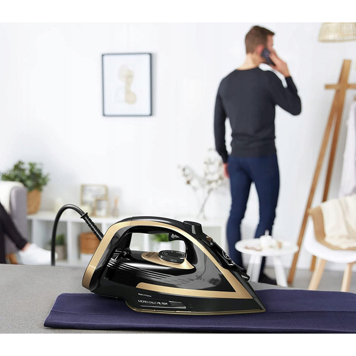 Парова праска Tefal Puregliss 8064, 3000 Вт, підошва Durilium AirGlide