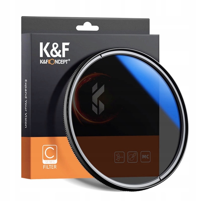 Поляризаційний фільтр K&F Concept CPL HD MC Blue Slim C 46мм