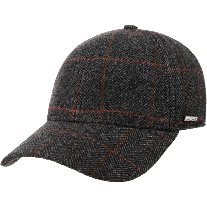 Кепка Stetson Kinty Wool з мікрофлісом та клапаном для вух, чоловіча, з бавовни, сіра, розмір L