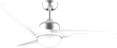 Стельовий вентилятор Cecotec EnergySilence Aero 470 106 см з пультом, чорний + функція зворотнього обертання (132 см, білий)