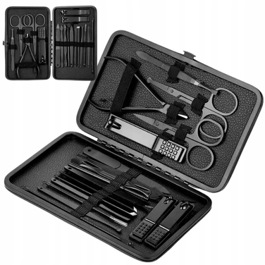Набір для манікюру та педикюру 18 в 1: професійний набір для догляду за нігтями з кусачками та щипчиками