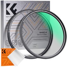 Поляризаційний фільтр K&F Concept 67mm для об'єктивів фото- та відеокамер (CPL, Cirkular)