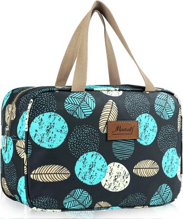 Чоловіча/Жіноча велика косметичка для подорожей, органайзер для косметики та аксесуарів, велика валізка з ручкою #9