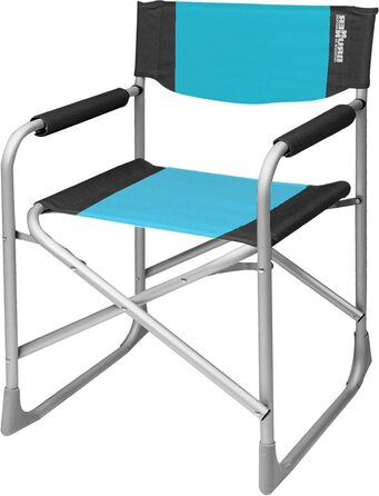 Крісло Brunner Regista Captain Azzurro/Nero - зручне кемпінгове крісло для відпочинку