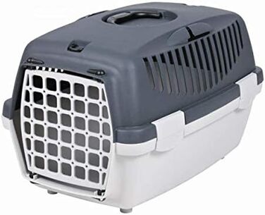 Транспортний бокс Trixie Capri 1, XS (32x31x48 см), темно-сірий/світло-сірий