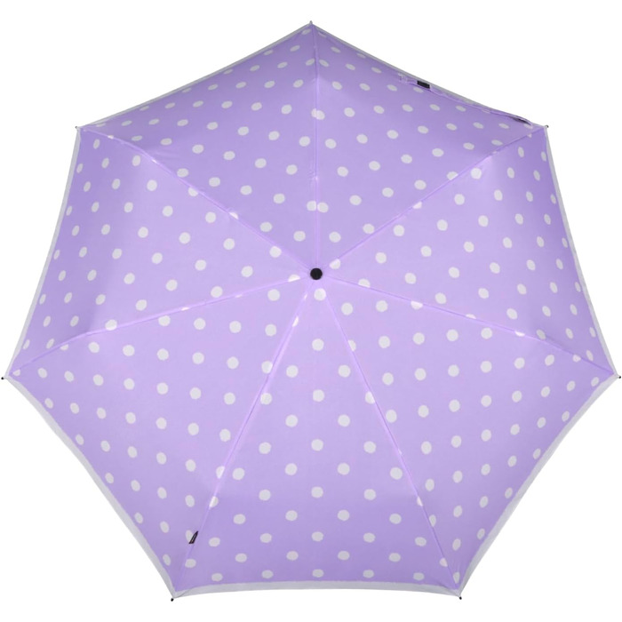Сонцезахисний парасолька Knirps Duomatic Slim Renature Green (Dot Art Lavender)