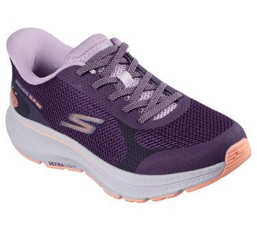 Кросівки Skechers Go Run Consistent 2.0 Captiva для жінок (36 EU, темно-фіолетове текстильне оздоблення)