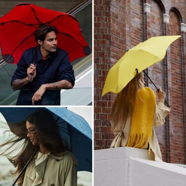 BLUNT Executive Stock Umbrella Grey | Large & Stormproof for 2 People – 138 cm Ø | Innovative & Patented Design – Wind Tunnel Tested