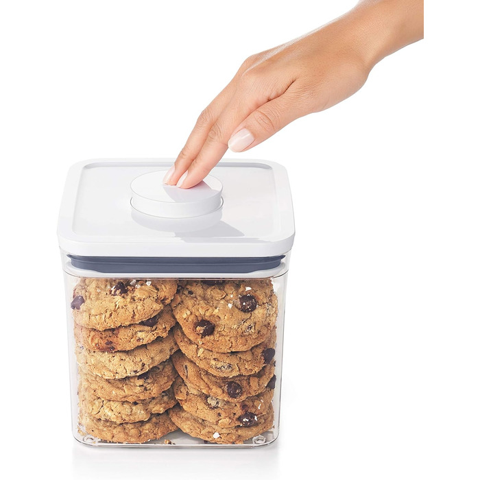 OXO Good Grips Pop Контейнери для зберігання, набір 5 шт, білі, пластик