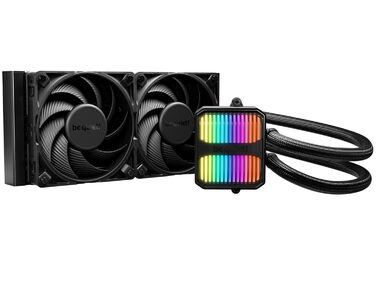 Система водяного охолодження be quiet! Silent Loop 3 240mm з 2 вентиляторами Silent Wings 4 120mm PWM та високопродуктивним помповим блоком