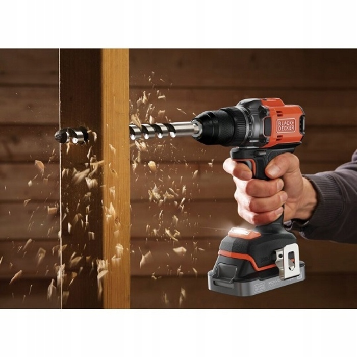 Дриль-шурупокрут Black+Decker 18V, 50 Нм [BLD682D2XK-QW] з 2-ма акумуляторами по 2,0 Аг