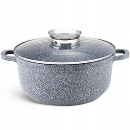 Каструля традиційна Edenberg Black Marble, 2,3 л