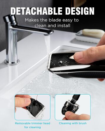 Електричний триммер для бороди Barttrimmer Herren: триммер, шавер, для тіла, USB