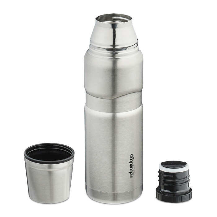 Relaxdays Drinking Bottle with Cup 500 ml