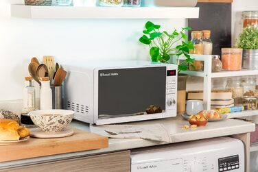 Мікрохвильова піч Russell Hobbs RHM2079A, 20 л, 800 Вт, біла