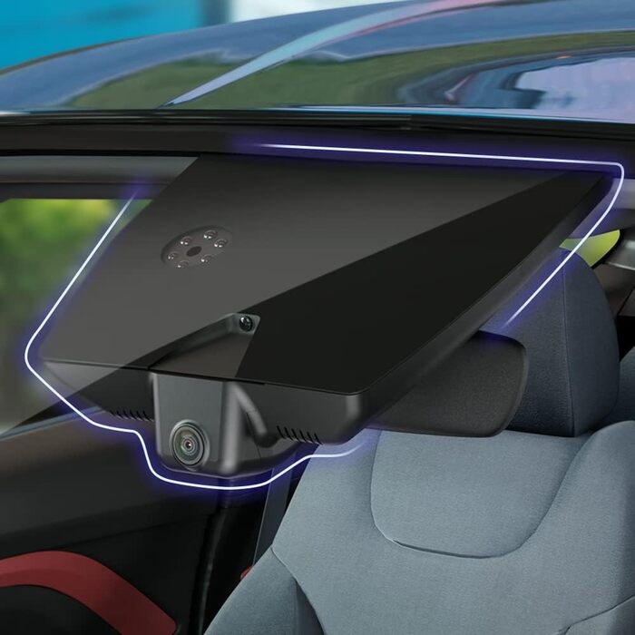 Автореєстратор Fitcamx 4K UHD для Kia Sportage 2022-2025 (5-те покоління), відеореєстратор з WiFi, нічним баченням, G-сенсором та карткою пам'яті 64GB, OEM Plug & Play