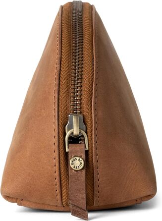Шкіряна косметичка Berliner Bags Zoe, вінтажна сумка для косметики, органайзер для жінок та дівчат, пенал для аксесуарів