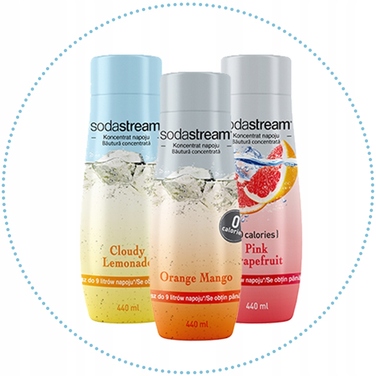 Сифонізатор для води SodaStream Terra з пляшкою та 2 газовими балонами