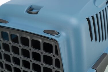 Транспортний бокс Trixie Capri 1, XS: 32x31x48 см, темно-сірий/світло-сірий (темно-сірий/пастельно-блакитний)