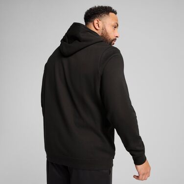 Чоловіча толстовка з капюшоном PUMA Essentials No. 1 Logo Hoodie, чорна (L)