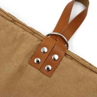 Килимок для собак Paws&Co: портативний, складаний, 75x50 см (L, Коричневий)