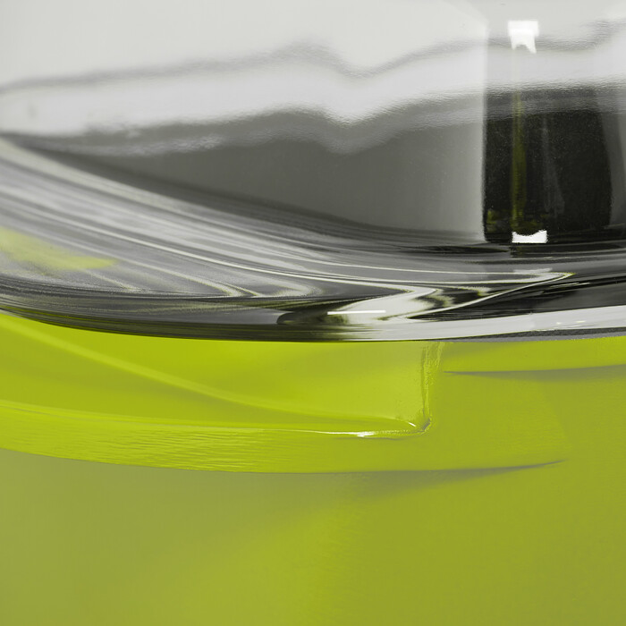 Relaxdays Green Roasting Pan with Glass Lid