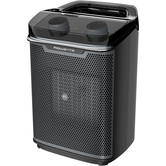 Обігрівач Rowenta Instant Comfort Aqua SO6510F2: тихий, з регулюванням потужності, для ванної кімнати, сірий