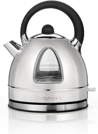 Cuisinart Traditional Kettle | Fast boiling, cordless, quiet, easy pouring | Removable scale filter | 1.7L capacity | Matching toaster available | Pearl 1.7L Traditional Pearl