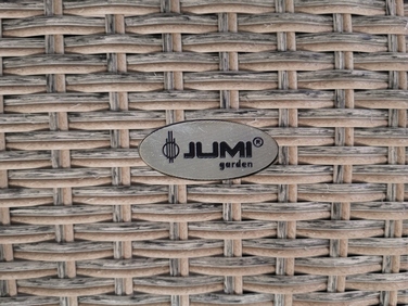 Комплект садових меблів Jumi з техноротанга, бежевий, 4 предмети
