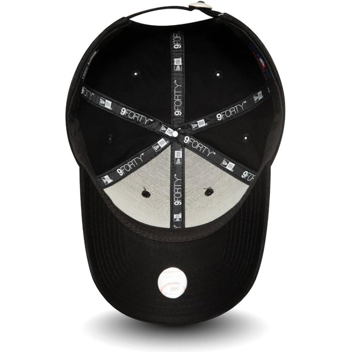 Кепка New Era Los Angeles Dodgers 9forty Adjustable Black On Black, універсальний розмір