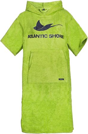 Пляжне пончо з капюшоном ATLANTIC SHORE, 100% бавовна, унісекс, для дорослих