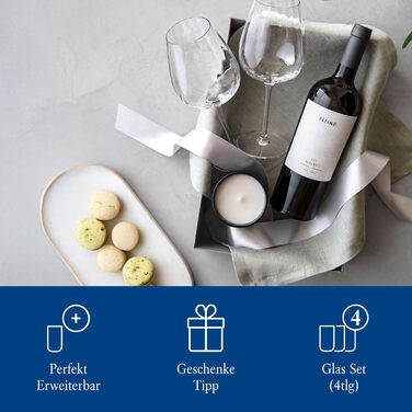 Villeroy & Boch Rose Garden: Келих для шампанського, набір 4 шт., 120 мл, кришталеве скло (прозорий)