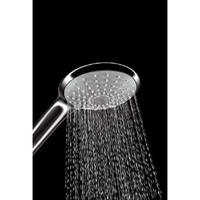 GROHE Euphoria 110 Massage Handshower (3 spray patterns, Anti-Limescale System, with Spray Dimmer), Chrome, 27221000 (duo)