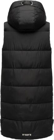 Жіноча степна жилетка Navahoo з капюшоном, без рукавів, чорна. Outdoor жилетка з капюшоном, утеплена, B942 L