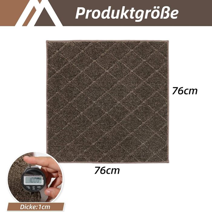 Ковзаючі сходи COSY HOMEER, 15 шт., 70 x 22 см, антиковзкі, самоклеючі, машинне прання, 100% поліестер, TPE-підкладка, для дітей, літніх людей та домашніх тварин, сірий та білий